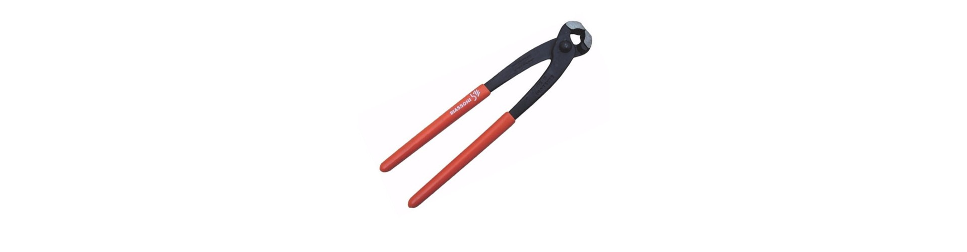 TENAZA ARMADOR 1/2 CORTE C/DIPING 225 - 9 BIASSONI