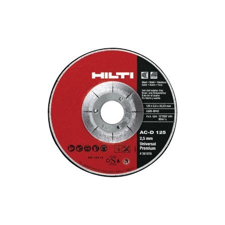 Disco De Corte - Ac-D 115 Up - 115 X 2.5 X 22.23