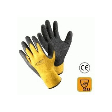 GUANTE SOLDADOR NARANJA NEGRO 14  STEELPRO