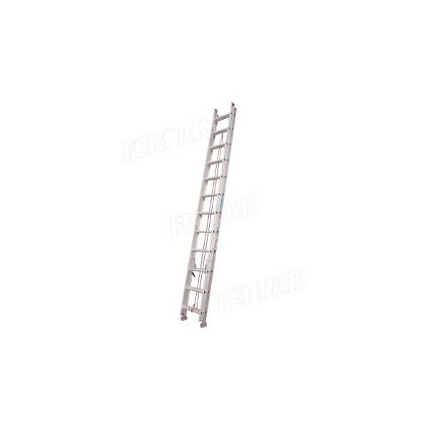 Escaleras - Suri SA - ESCALERA ALUMINIO EXTENSIBLE - 3,30 / 5,70 11+22  PELDAÑOS FERPAK Pesos: $512.140 - Yoper Argentina