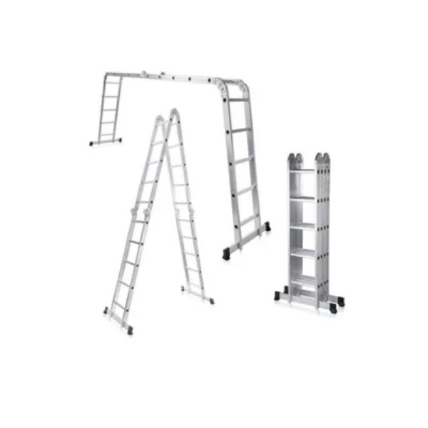 Escalera Plegable Articulada Aluminio 4x4 4.7 Mt Lusqtoff - Pinturerias  Sagitario