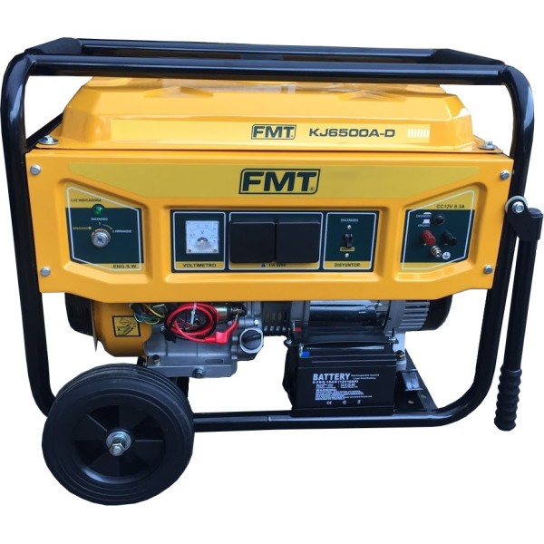 GRUPO ELECTROGENO KJ6500A-D 5000W-13 HP - 220V FMT