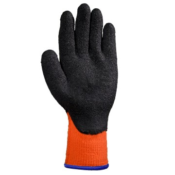 GUANTE SOLDADOR NARANJA NEGRO 14  STEELPRO