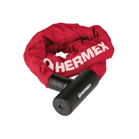 CANDADO C/ CADENA FORRADA DE 90 CM HERMEX