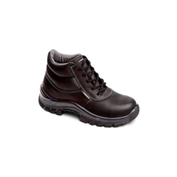 BOTIN - COBRA - MARRON -CUERO FLOR - 42 - PUNT. AC
