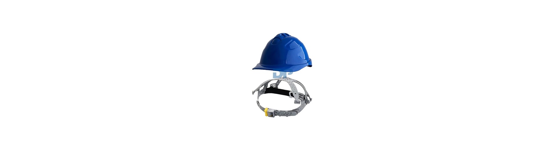 Casco De Seguridad Azul + Arnes Cremallera Dp