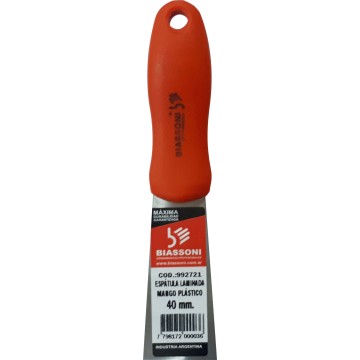 ESPATULA - 992760 - MANGO PLASTICO - 30 MM - BIASSONI