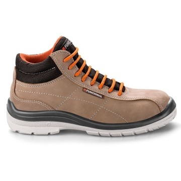 BOTIN CAPRI - BEIGE TALLE 41 - C/PUNT ALUM FUNCIONAL