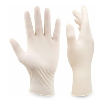 GUANTE LATEX EXAMINACION L X 100 U DE PASCALE