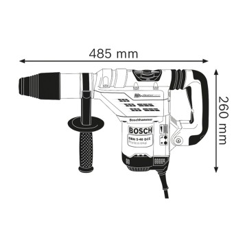 ROTOMARTILLO - GBH 5-40 DCE - 1150W - 6.8 KG - BOSCH
