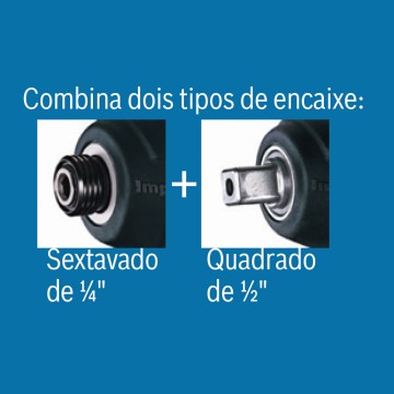 LLAVE DE IMPACTO - GDX 180-LI - 2 BAT - CARG 18V - BOSCH