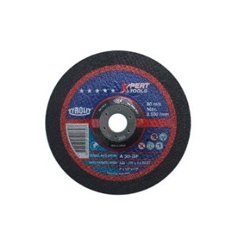 DISCO DE CORTE  CENTRO DEPRIMIDO - LINEA XPERT 114X3.0X22.2 TYROLIT