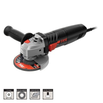 AMOLADORA ANGULAR - 9004 + 5 DISCOS - Ø 4.5 - 830W - SKIL