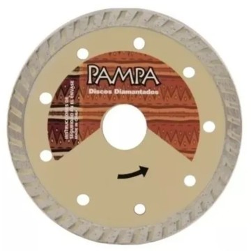 DISCO DIAMANTADO PAMPA TURBO Ø 4.5 ALIAFOR