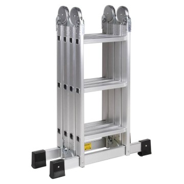 ESCALERA ALUMINIO ARTICULADA 4 TRAMOS - 7 POS. 12 ESC. FMT
