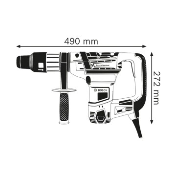 ROTOMARTILLO GBH 5-40 D - SDS-MAX 1.1W - 8.5 J - 6.8 KG BOSCH
