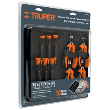 JUEGO PINZAS - JGO-MP-DJ - 18200 - 10 PIEZAS - TRUPER