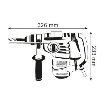 ROTOMARTILLO - GBH 3-28 DR - 800W - 2.7 J - 2.8 KG