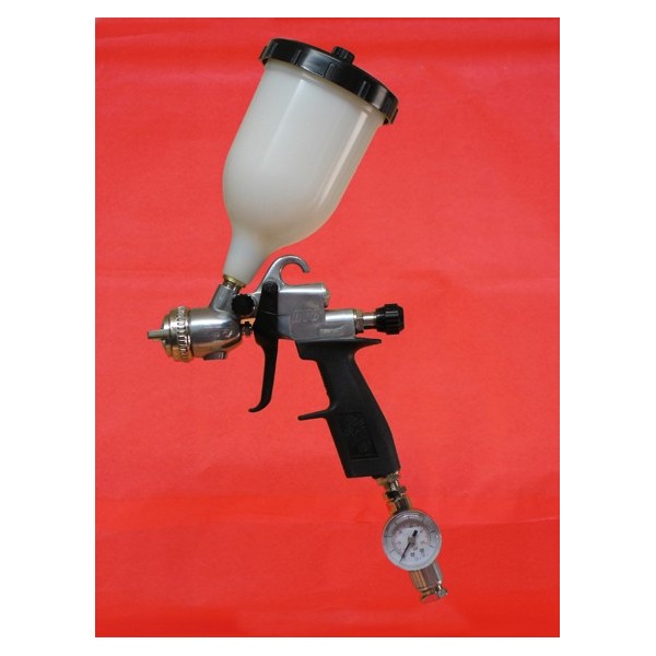 PISTOLA PARA PINTAR HVG - SUCCION GRAVEDAD BAJA PRESION CANE PISTOLA PARA PINTAR HVG - SUCCION GRAVEDAD BAJA PRESION CANE