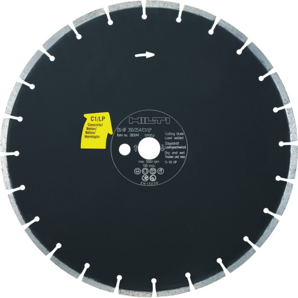 DISCO DIAMANTADO - DS-BF 350/25.4 - HILTI DISCO DIAMANTADO - DS-BF 350/25.4 - HILTI