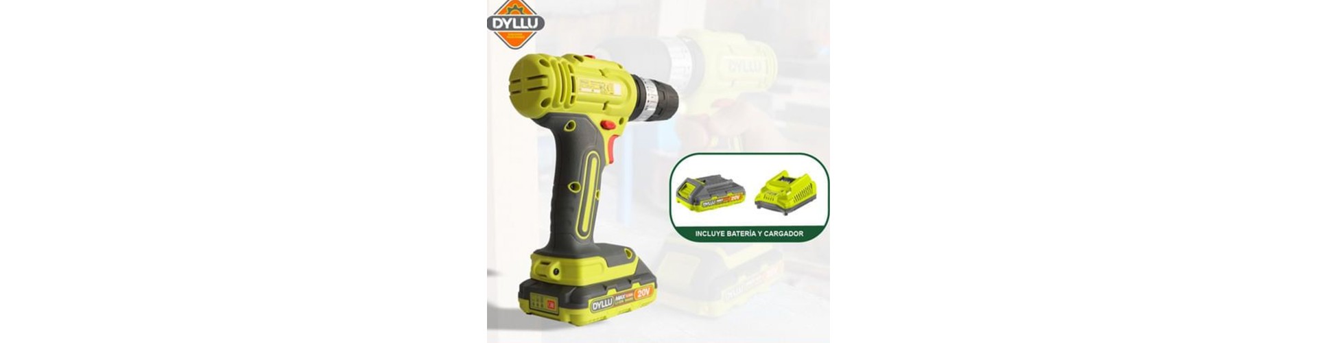 TALADRO ATORNILLADOR C/PERCUTOR DTCDP521 20V DYLLU