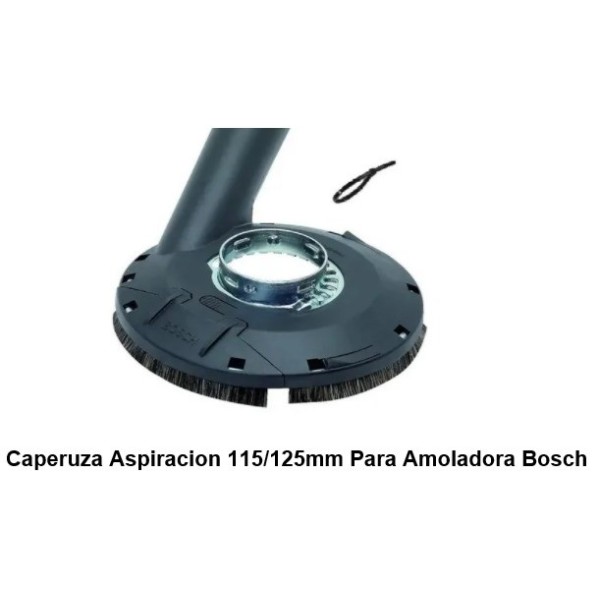 CAPERUZA P/ ASPIRACION AMOLADORA ANGULAR BOSCH CAPERUZA P/ ASPIRACION AMOLADORA ANGULAR BOSCH