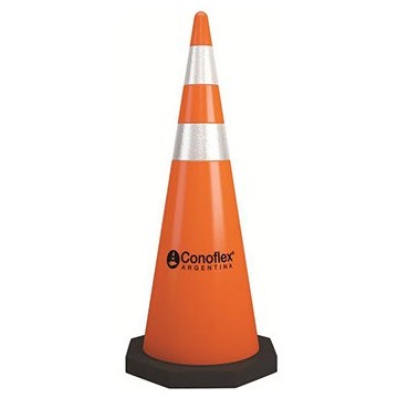 CONO RUTERO - C/ REFLECTIVO 90 CM - 5 KG CONOFLEX