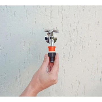 ADAPTADOR MANGUERA HEMBRA 3/4 A 1/2  TRAMONTINA