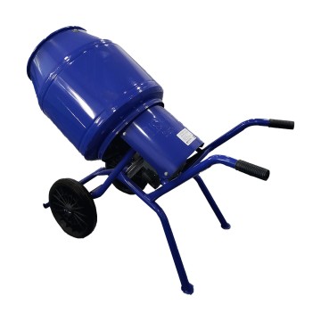 HORMIGONERA C/MOTOR 1HP RUEDA MACIZA 150 LTS ISFRA