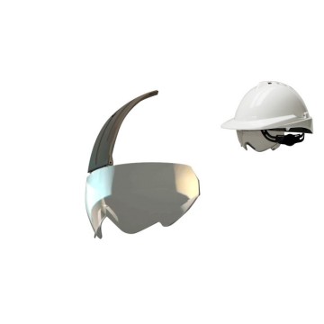 VISOR P/ CASCO MILENIUM - HC GRIS LIBUS