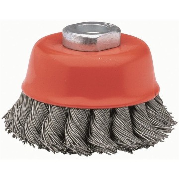 CEPILLO COPA  TRENZADO - A.TEMPLADO 0.5 Ø 80 MM - M14 FMT