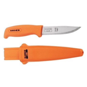 CUCHILLO AC. INOX - MANGO NEGRO 1446 BAHCO