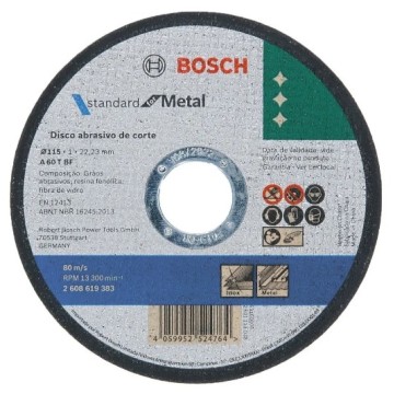 DISCO DE CORTE - METAL - 115X1.0X22.23 - BOSCH