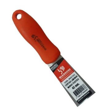 ESPATULA PINTOR LAMINADA CABO PLASTICO 40 MM BIASSONI