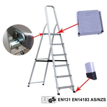 ESCALERA ALUMINIO FAMILIAR 6 ESCALONES FMT