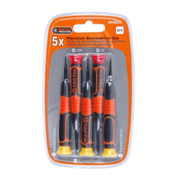 JUEGO DESTORNILLADOR - P/ELECTRICISTA - 5 PIEZAS - TACTIX