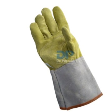 GUANTE DESCARNE AMARILLO LARGO DE PASCALE
