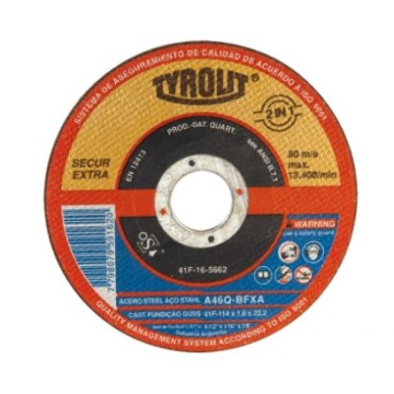 DISCO DE CORTE  PLANO - ULTRAFINO 230X1.9X22.2 TYROLIT