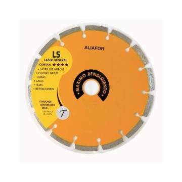DISCO DIAMANTADO LS MAXIMO RENDIMIENTO 8 ALIAFOR