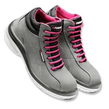 BOTIN CAPRI - GRIS TALLE 35 - C/PUNT ALUM FUNCIONAL