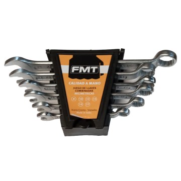 JUEGO LLAVES COMBINADAS 6 PZAS 8-10-12-13-14-17MM FMT