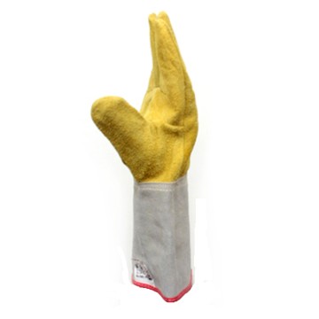 GUANTE SOLDADOR - DESCARNE AMARILLO FORRADO - T10 - SEGOD