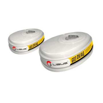 FILTRO G03 OV/AG - P/RESPIRAD L-9000 - PAR LIBUS