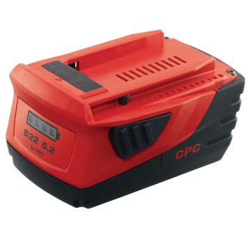 BATERIA - LI-ION - B 22/5.2 - 22V - 5.2AH - HILTI