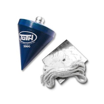 PLOMADA ALBAÑIL 200 GRAMOS TOTH