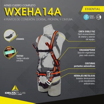 CINTURON ARNES COMPLETO WXEHA14A ESLINGAR