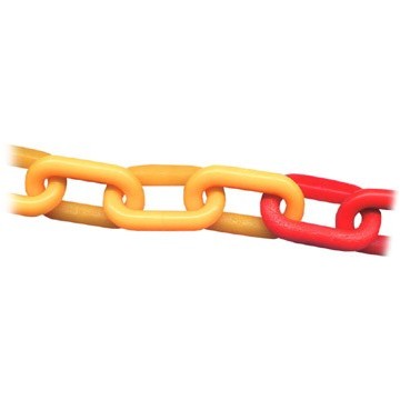 CADENA PLASTICA ROJA Y BLANCA - CR105-RYB