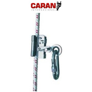 SALVACAIDA CARAN DESLIZANTE P/CUERDA - T4 14 MM CARAN