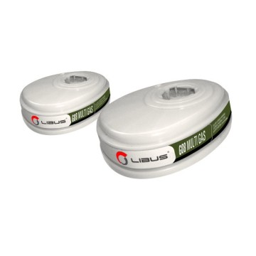 FILTRO G08 MULTI GAS - P/RESPIRAD L-9000 - PAR LIBUS