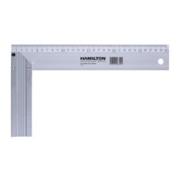 ESCUADRA - DE ALUMINIO - 30CM - HAMILTON